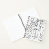 Kleur je eigen ruimte notitieboek (Binnen)