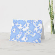Kleur Me Daisies Sky Blue Verjaardag Kaart