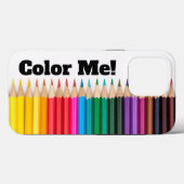 "Kleur me!" Gepersonaliseerd mobiele telefoon Case-Mate iPhone Case (Achterkant (horizontaal))