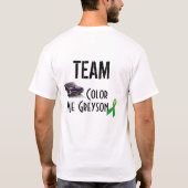 Kleur me Greyson Team Shirt! T-shirt (Achterkant)
