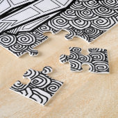 Kleur me kat puzzel (Zijkant)