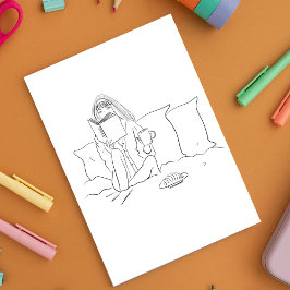 Kleur me, kleurboek, kleurplaat