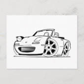 Kleur-me-moderne auto | KINDER KAARTEN (Voorkant)