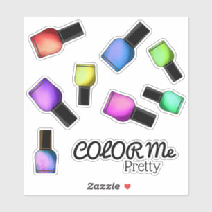 Kleur Me  Nagellak Make-up Sweet Sticker