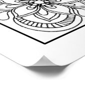 Kleur me poster (Hoek)