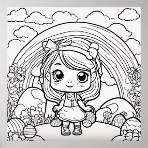 Kleur me  :-) poster