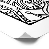 Kleur me  poster (Hoek)