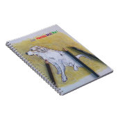 Kleur met me Pyrenees Notitieboek (Rechterzijde)