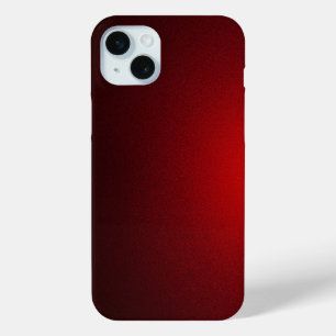 Kleur met rode gradiënt iPhone 15 mini hoesje