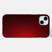 Kleur met rode gradiënt Case-Mate iPhone case (Achterkant (horizontaal))