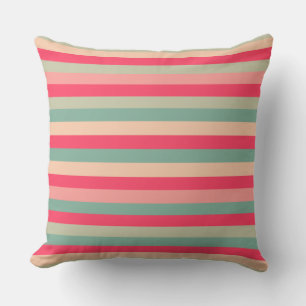 Kleur met stip 151214 (grotere streep) kussen