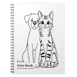 Kleur mij in notitieboek