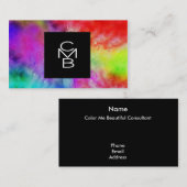 Kleur mij mooi visitekaartje (Voorkant / Achterkant)