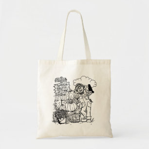 Kleur Mij Vogelverschrikker en Kraai Verkopende Po Tote Bag