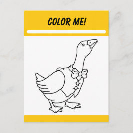 Kleur-mijn-activiteitenkaart Briefkaart