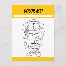 Kleur-mijn-activiteitenkaart Briefkaart