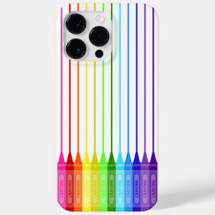 Kleur mijn wereld regenboogkrayons Case-Mate iPhone 14 pro max hoesje