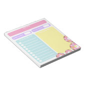 Kleur Modificeerbaar Blank Blad Gebak Koken Recept Notitieblok (Schuin)