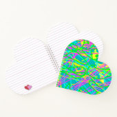 Kleur My Dreams Scribble Patroon Expressive Notitieboek (Binnen)