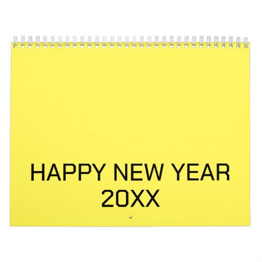 Kleur Nieuw Personaliseer Tekst Logo Agenda Kalender (Hoes)