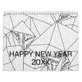 Kleur Nieuw Personaliseer Tekst Logo Agenda Kalender (Hoes)