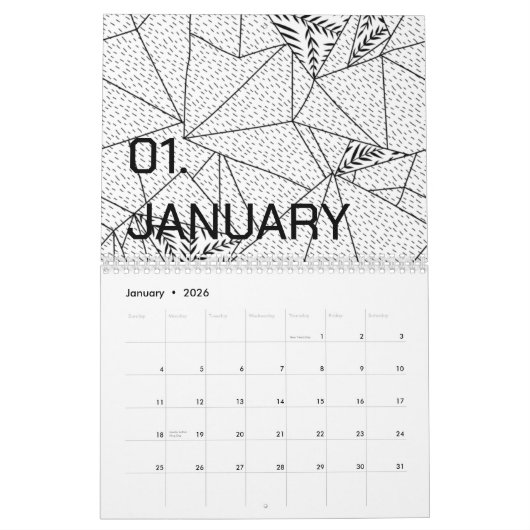 Kleur Nieuw Personaliseer Tekst Logo Agenda Kalender (Jan 2026)