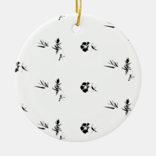 Kleur Nieuwste Custom TextLogo Keramisch Ornament