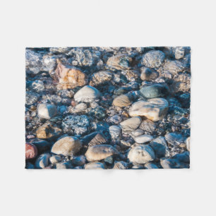 Kleur onder water Kieuwstenen met kleur Fleece Deken