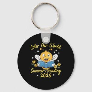 Kleur Ons Wereld Zomer Leesprogramma 2025 Bee Re Sleutelhanger