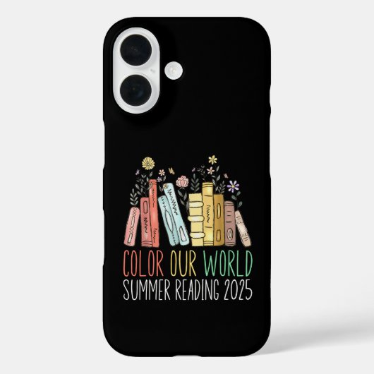 Kleur Onze Wereld Zomer Lezen 2025 Case-Mate iPhone Case (Achterkant)