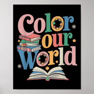 Kleur Onze Wereld Zomer Lezen 2025 Creativiteit Wi Poster
