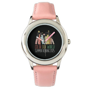 Kleur Onze Wereld Zomer Lezen 2025 Horloge