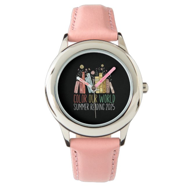 Kleur Onze Wereld Zomer Lezen 2025 Horloge (Voorkant)