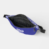 Kleur Oorlog Blauw Team Fanny Pack Heuptasje (Open)