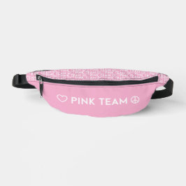 Kleur Oorlog Roze Team Fanny Pack Heuptasje