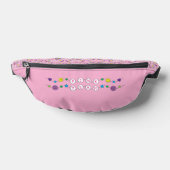 Kleur Oorlog Roze Team Fanny Pack Heuptasje (Liggend)