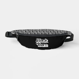 Kleur Oorlog Zwart Team Fanny Pack Heuptasje