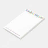 Kleur Paperclips Post-it® Notes (Schuin)