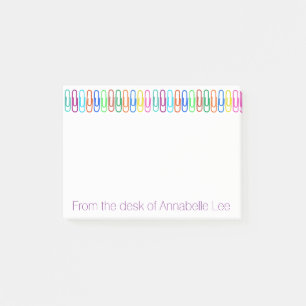 Kleur Paperclips Post-it® Notes