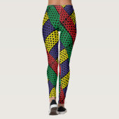 KLEUR PATTERN LEGGINGS (Achterkant)