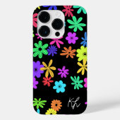 Kleur Pop Leuke Bloemen Gepersonaliseerde Telefoon Case-Mate iPhone Case (Achterkant)