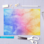 Kleur regenboogwater tissuepapier (Craft)