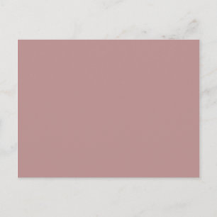 kleur roosbruin briefkaart