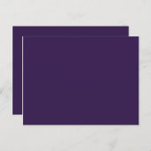 kleur Russisch violet Briefkaart (Voorkant / Achterkant)