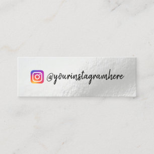 Kleur Shift Holographic Mini Visitekaartje