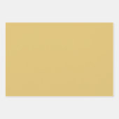 Kleur Solid Brass Inpakpapier Vel (Voorkant)
