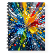 Kleur Spetter Notitieboek
