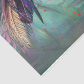 Kleur splash zebra tissuepapier (Detail)