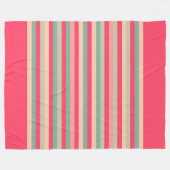 Kleur Stiped 151214 Fleece Deken (Voorkant (Horizontaal))