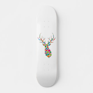 Kleur Stippen Deer Skateboard